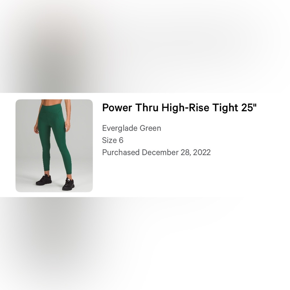 Power Thru Leggings, 25” Inseam